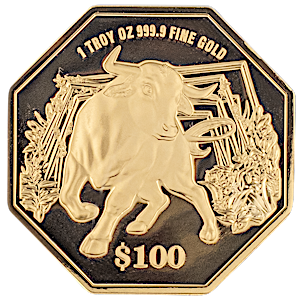 2021 1 oz Singapore Mint Octagon Lunar Series 