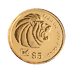 1994 1/20 oz Singapore Gold Lion Bullion Coin thumbnail