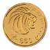 1994 1/2 oz Singapore Gold Lion Bullion Coin thumbnail