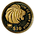 1995 1/10 oz Singapore Gold Lion Bullion Coin thumbnail