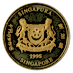 1995 1/10 oz Singapore Gold Lion Bullion Coin thumbnail