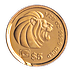 1995 1/20 oz Singapore Gold Lion Bullion Coin thumbnail