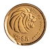 1995 1/20 oz Singapore Gold Lion Bullion Coin thumbnail