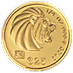 1993 1/4 oz Singapore Gold Lion Bullion Coin (Pre-Owned in Good Condition) thumbnail