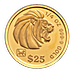 1994 1/4 oz Singapore Gold Lion Bullion Coin (Pre-Owned in Good Condition) thumbnail