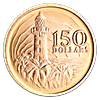 Singapore 150th anniversary commemorative coin 1969 - 150 dollars - 22.79 g gold Singapore 150th anniversary commemorative coin 1969 - 150 dollars - 22.79 g gold