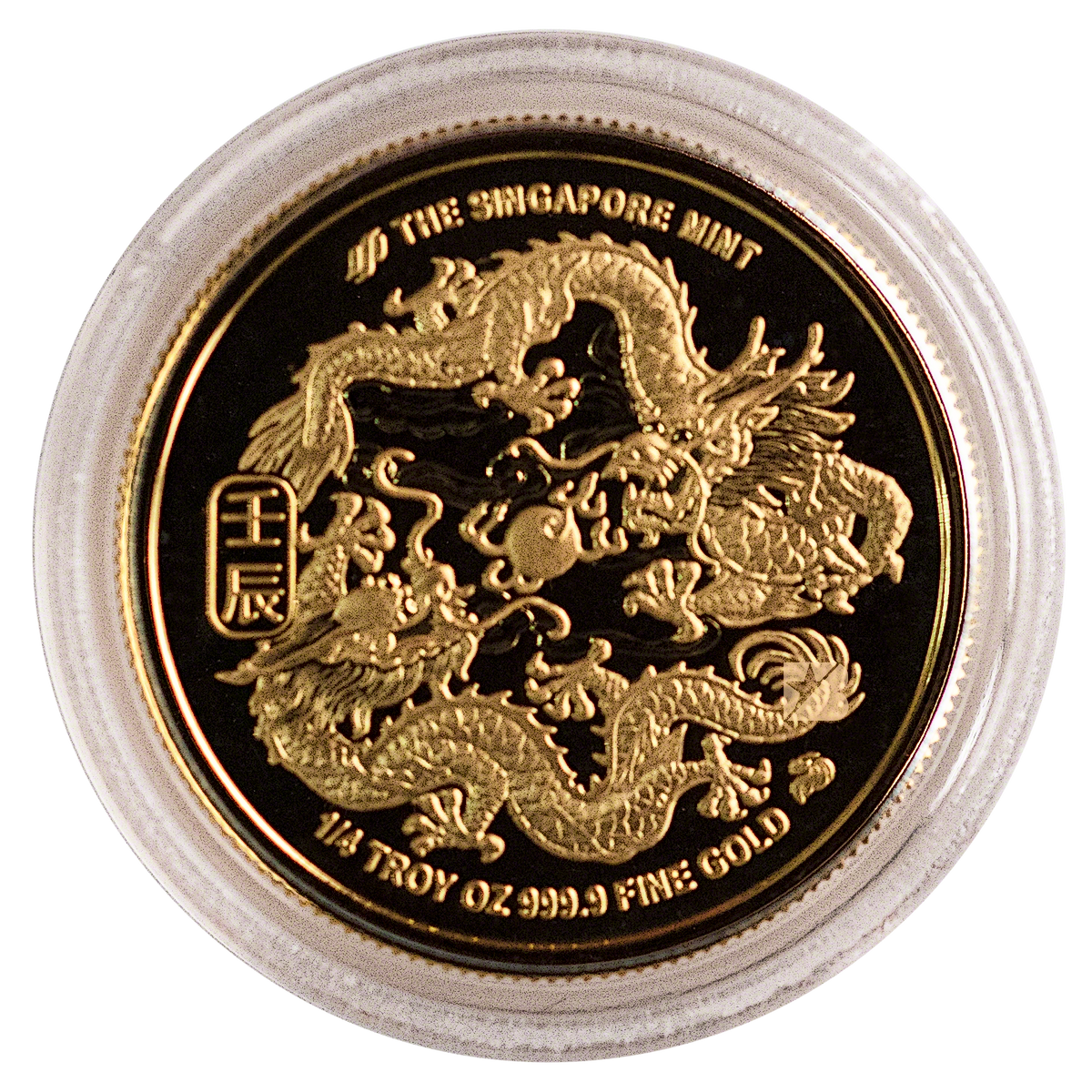 Singapore Mint Gold Lunar Series 2012 - Year of the Dragon