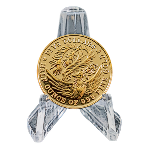1984 1/2 oz Singapore Gold Phoenix Coin