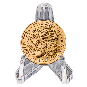 1984 1/2 oz Singapore Gold Phoenix Coin