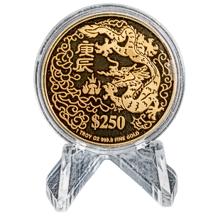 2000 1 oz Singapore Mint Gold 