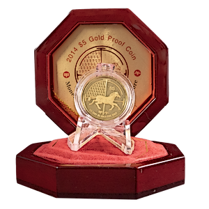 2014 1/4 oz Singapore Mint Gold Lunar Series 