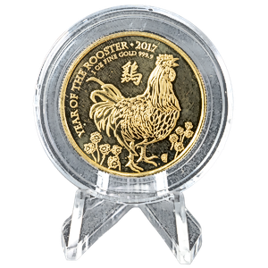2017 1 oz United Kingdom Gold Lunar Series 
