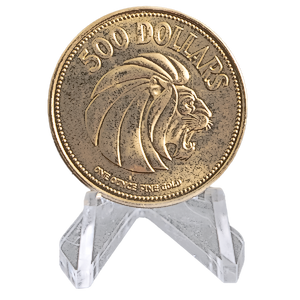 1975 1 oz Singapore Mint Gold 10th Anniversary Coin (Pre-Owned in Good Condition)