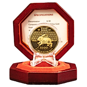 2011 1 oz Singapore Mint Gold 