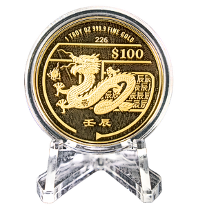 2012 1 oz Singapore Mint Gold Dragon Coin (Pre-Owned in Good Condition) 2012 1 oz Singapore Mint Gold Dragon Coin (Pre-Owned in Good Condition)