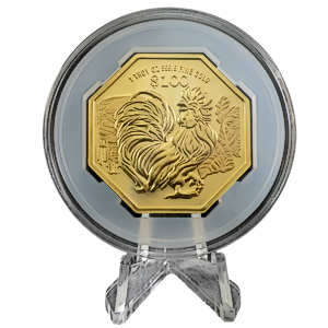 2017 1 oz Singapore Mint Gold Octagon Lunar 2017 1 oz Singapore Mint Gold Octagon Lunar