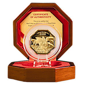 2023 1 oz Singapore Mint Gold Octagon Lunar 2023 1 oz Singapore Mint Gold Octagon Lunar