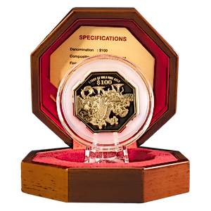 2024 1 oz Singapore Mint Octagon Lunar Series 