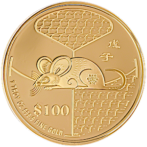 2008 1 oz Singapore Mint 