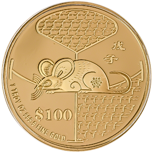 2008 1 oz Singapore Mint 