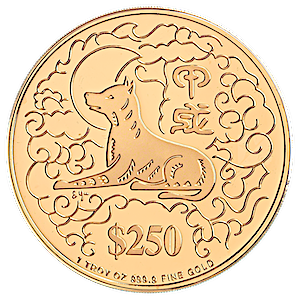 1994 1 oz Singapore Mint 