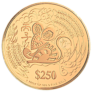 1996 1 oz Singapore Mint 