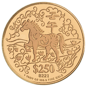 2002 1 oz Singapore Mint 