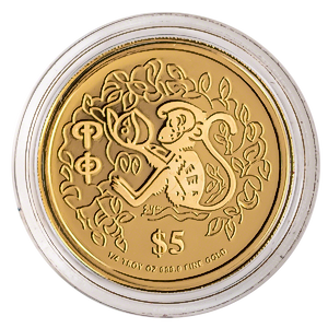 2004 1/4 oz Singapore Mint Lunar Series 