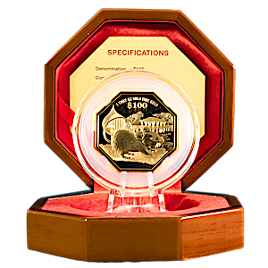 2020 1 oz Singapore Mint Gold Octagon Lunar 2020 1 oz Singapore Mint Gold Octagon Lunar