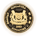 2003 1/4 oz Singapore Mint Lunar Series 