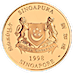 1998 1 oz Singapore Mint 