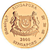 2000 1 oz Singapore Mint 