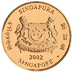 2002 1 oz Singapore Mint 