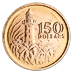 1969 22.79 Gram Singapore 150th Anniversary Commemorative Gold Coin thumbnail