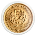 1975 15.55 Gram Singapore 10th Anniversary Gold Coin - Multi Racialism thumbnail