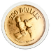 1975 15.55 Gram Singapore 10th Anniversary Gold Coin - Multi Racialism thumbnail
