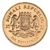 2023 1/10 oz Somalian Gold Elephant Bullion Coin thumbnail