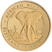 2025 1 oz Somalian Gold Elephant Bullion Coin thumbnail