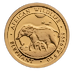 2022 0.5 Gram Somalian Gold Elephant Bullion Coin thumbnail