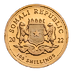 2022 1/10 oz Somalian Gold Elephant Bullion Coin (Pre-Owned in Good Condition) thumbnail