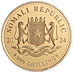 2024 1 oz Somalian Gold Elephant Bullion Coin thumbnail