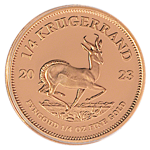 2023 1/4 oz South African Gold Krugerrand Proof Bullion Coin