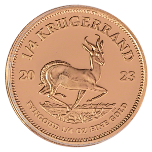 2023 1/4 oz South African Gold Krugerrand Proof Bullion Coin