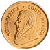 1/2 oz South African Gold Krugerrand Bullion Coin (Various Years) thumbnail