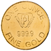 1 oz Swiss Bank Corporation Gold Bullion Round thumbnail