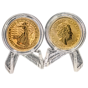 2 pcs of 1/2 oz 2022 United Kingdom Gold Britannia Coins - Total 1 oz Gold
