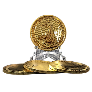 4 pcs of 1 oz 2022 United Kingdom Gold Britannia Coins - Total 4 oz Gold