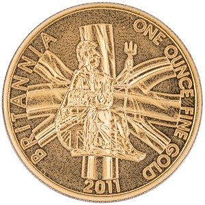 2011 1 oz United Kingdom Gold Britannia Bullion Coin