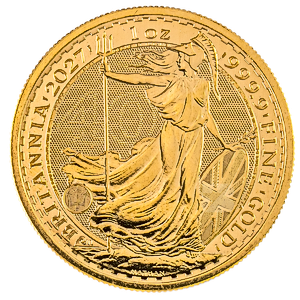 2027 1 oz United Kingdom Gold Britannia Bullion Coin