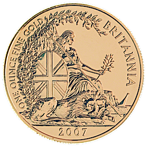 United Kingdom Gold Britannia 2007 - 1 oz